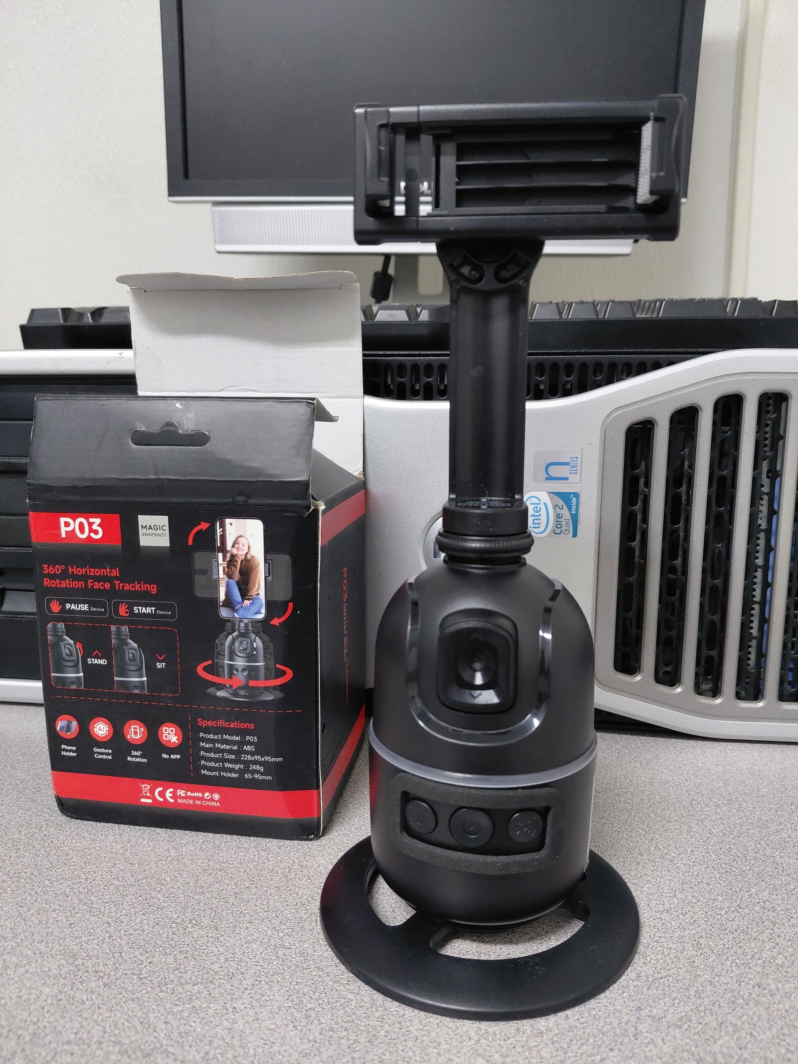 360 hand free camera