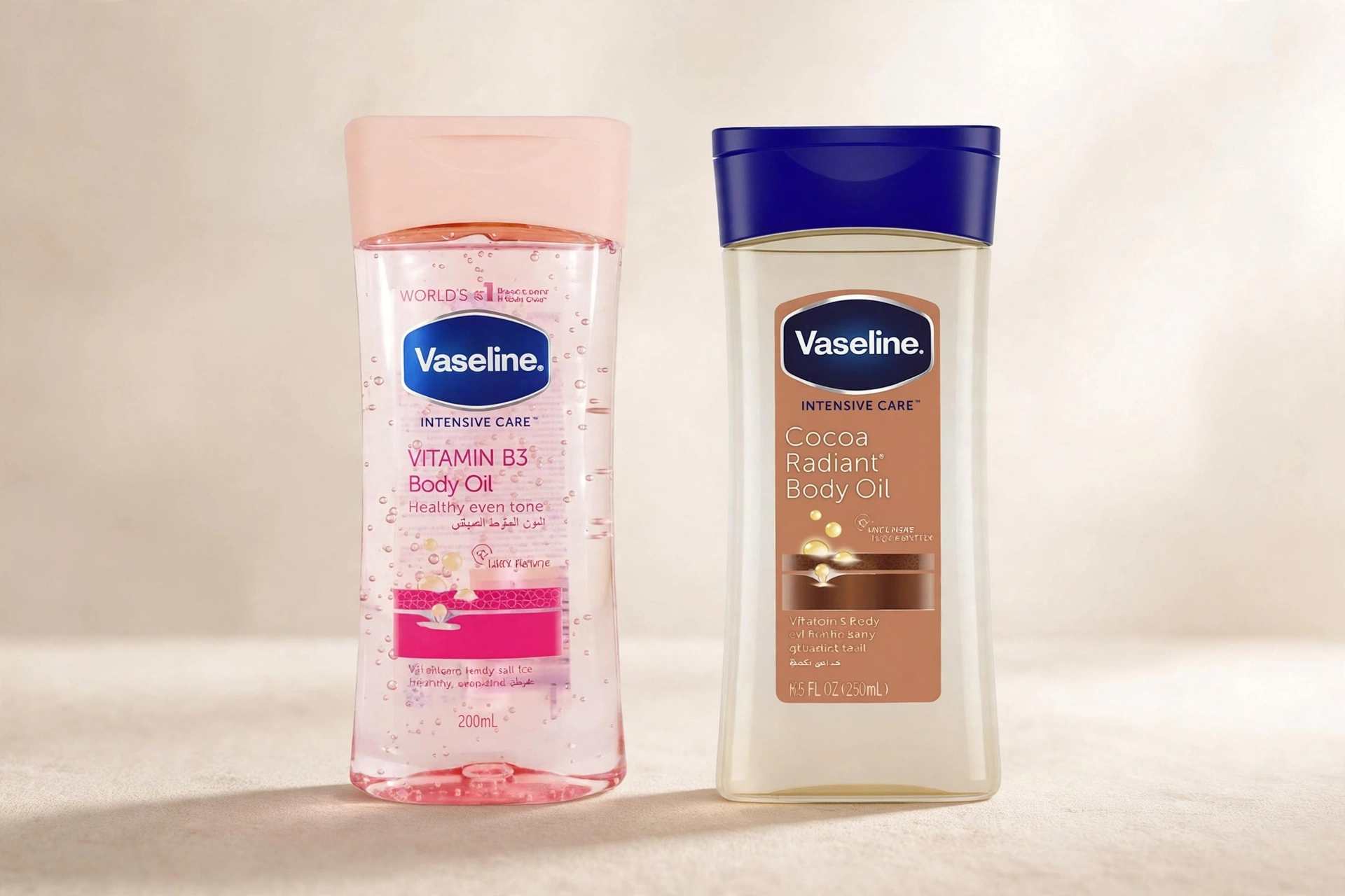 Vaseline body oil