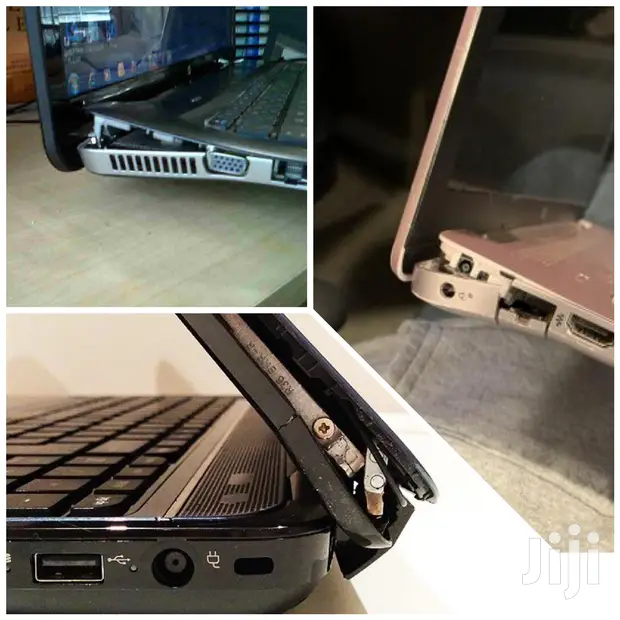 broken or damaged laptop hinge repair