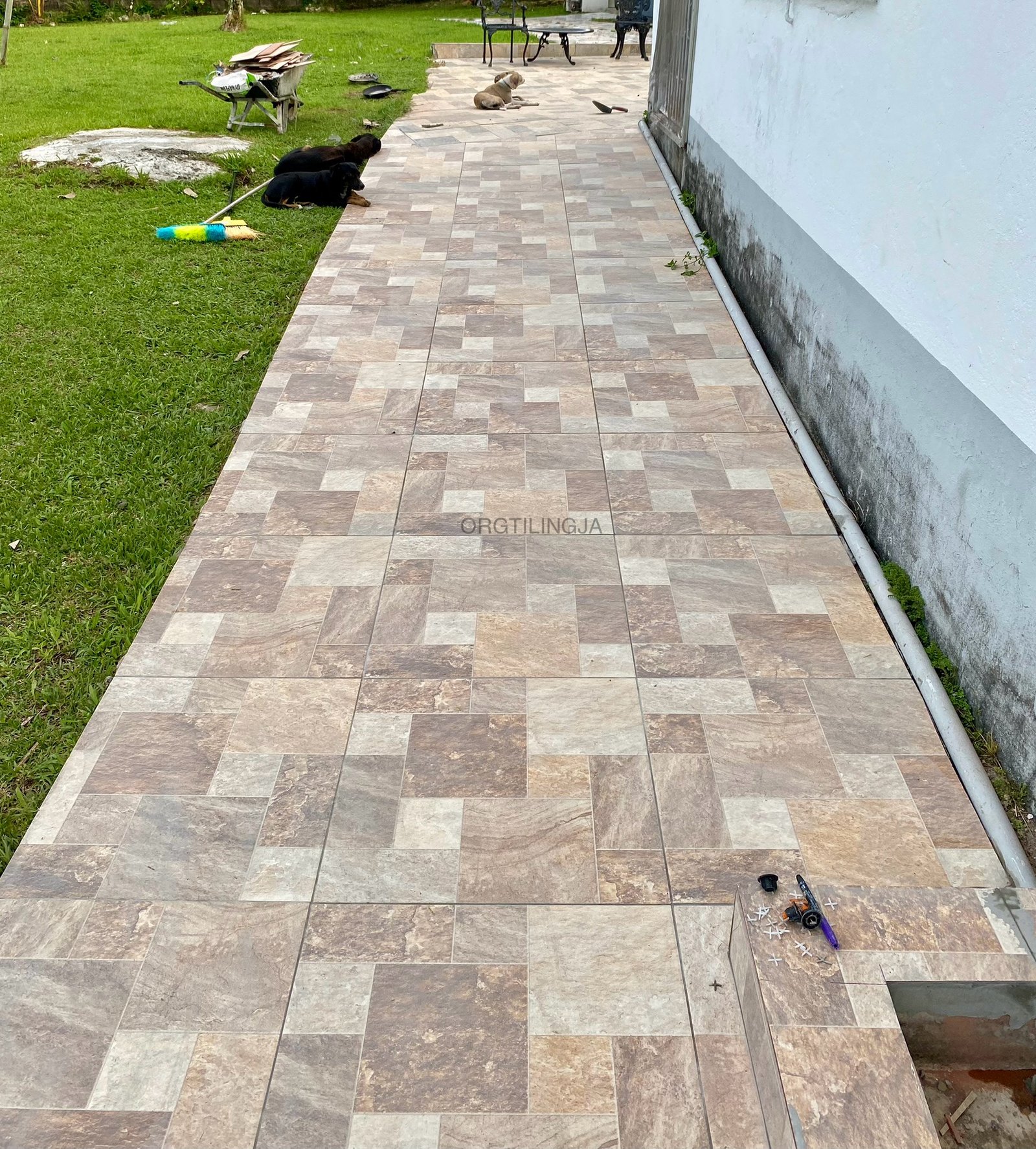 skilled tiler